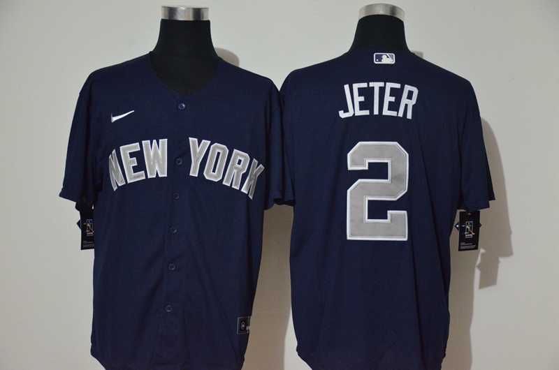 Yankees 2 Derek Jeter Navy Nike Cool Base Jersey,We sell and wholesale Yankees 2 Derek Jeter Navy Nike Cool Base Jersey on line form chian!